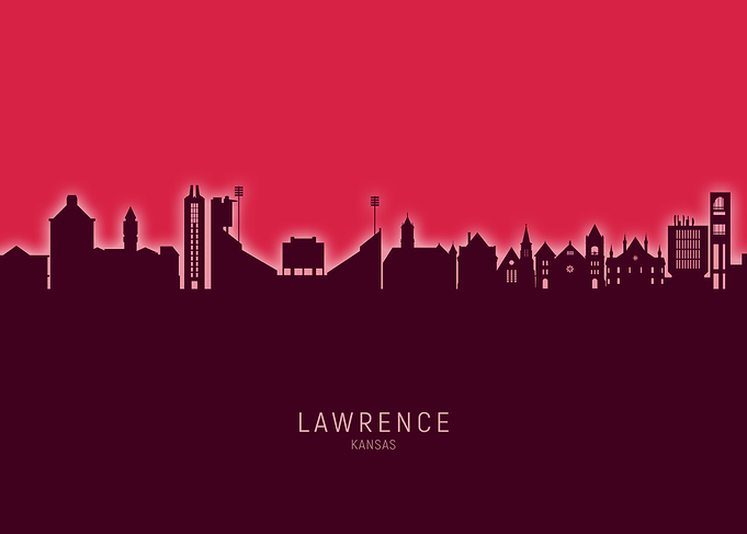 Lawrence Skyline Kansas