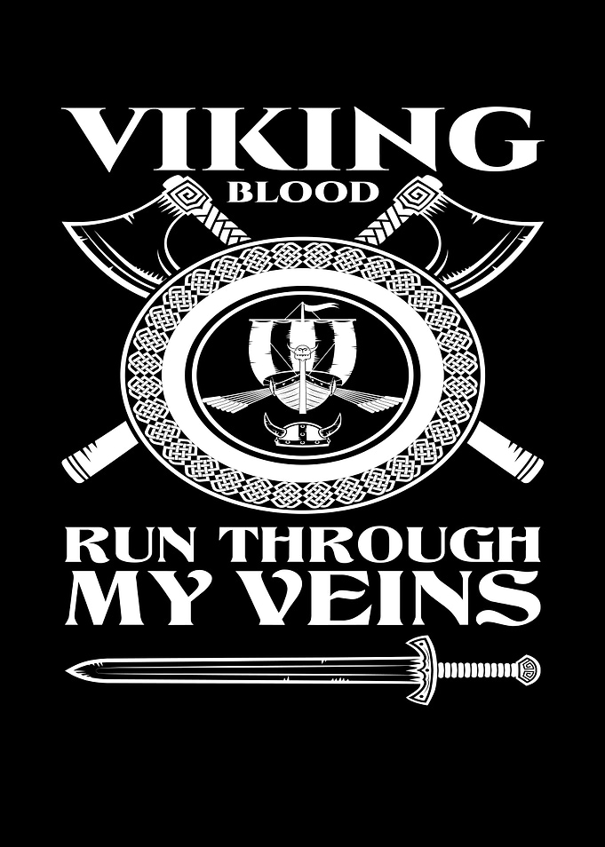 Viking Blood Nordic Rune