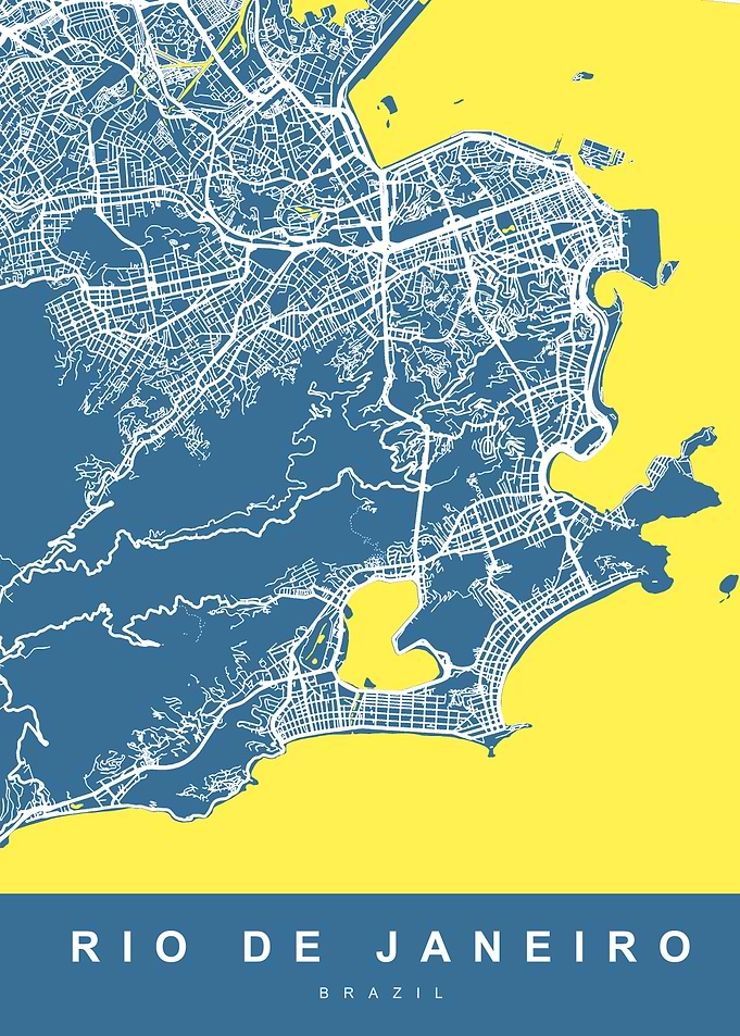 Map Rio de Janeiro