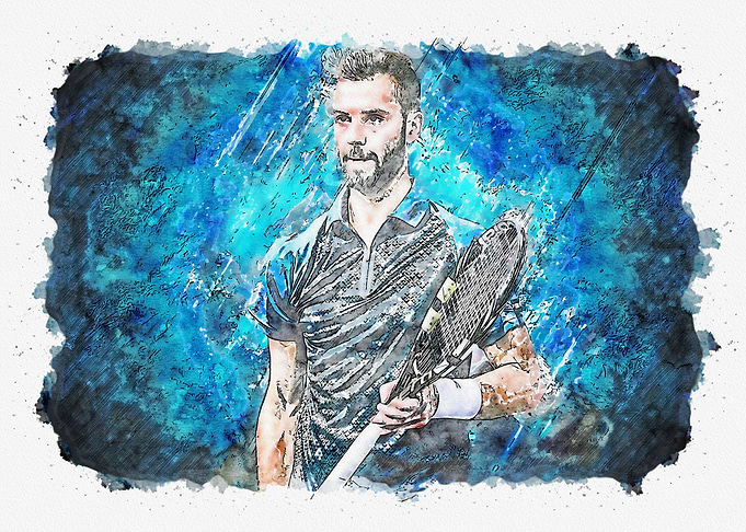 Benoit Paire portrait fren