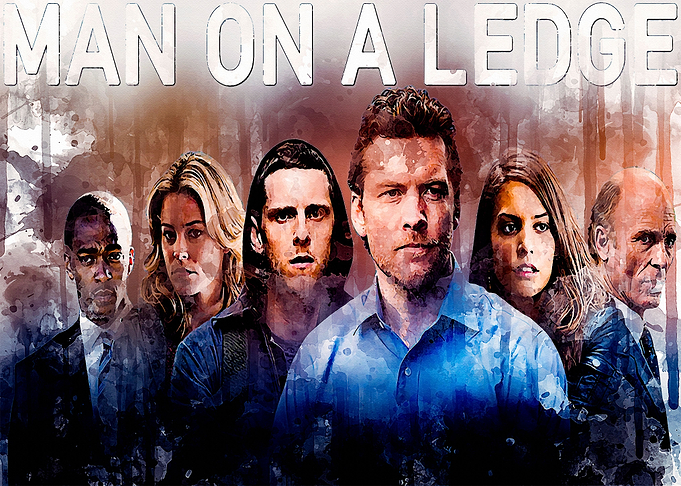 Man on a ledge