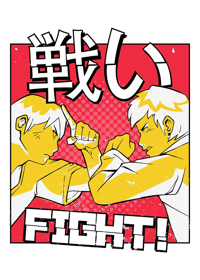 Anime fight characters