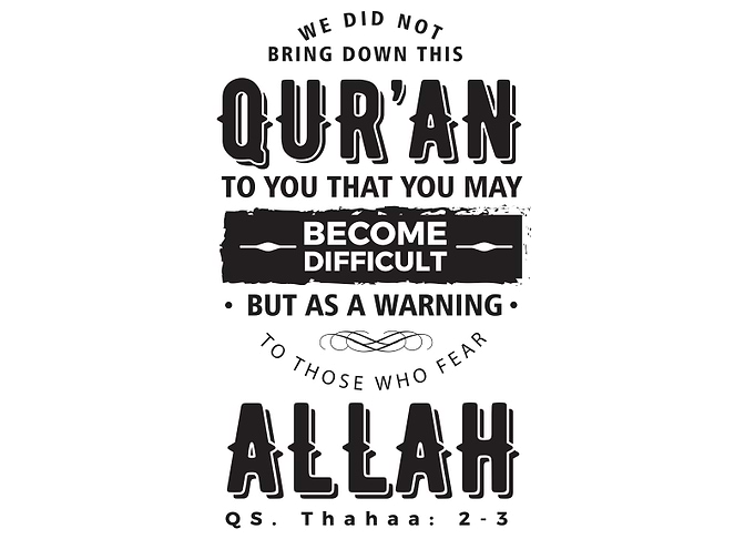 to those who fear Allah