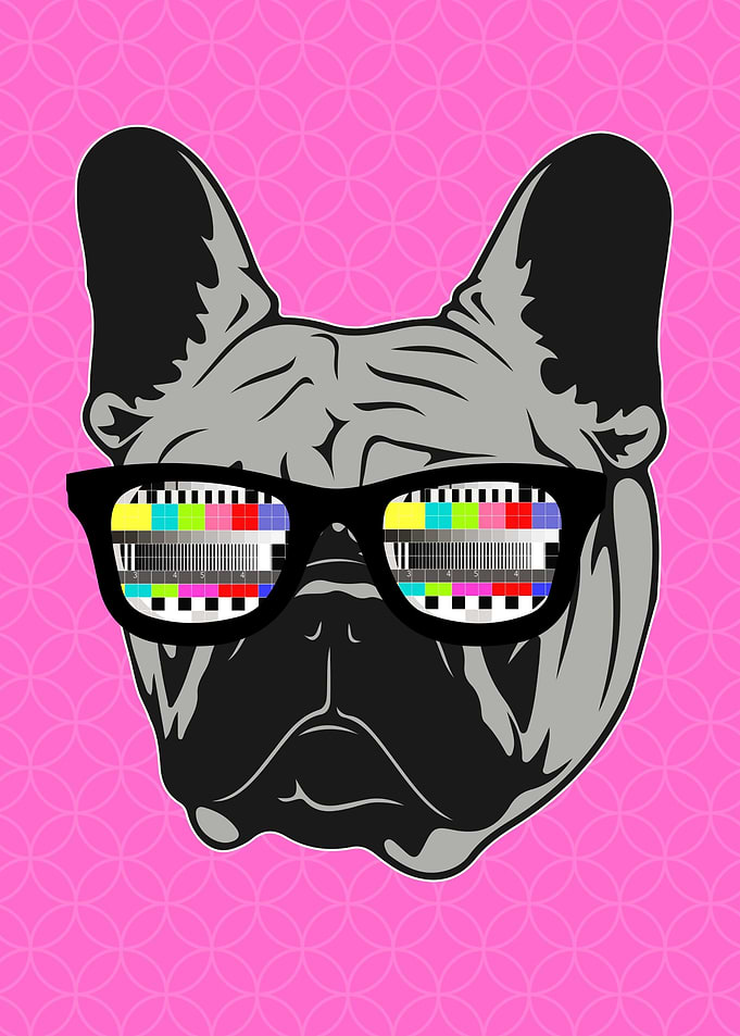 Frenchie Vintage 80s