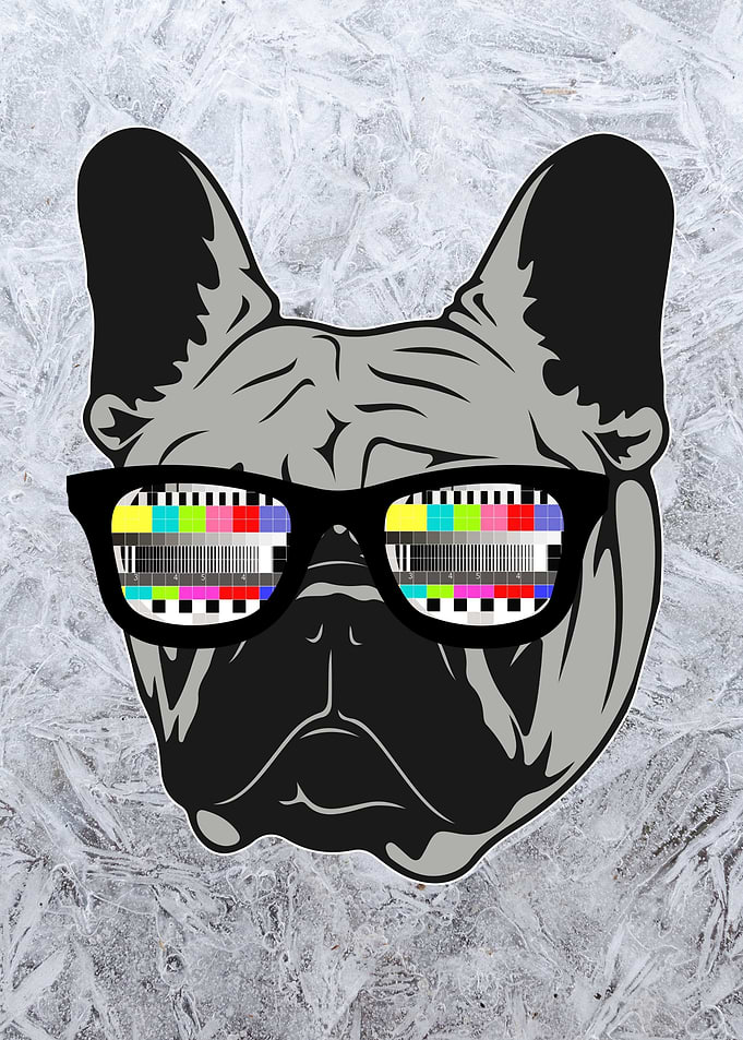 Frenchie Vintage 80s