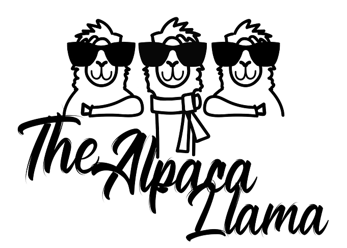 The Alpaca Llama Trio Art