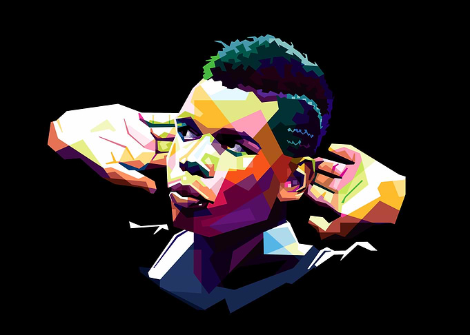 Paul Pogba in POP ART