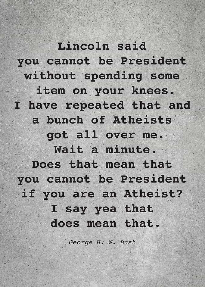 George H W Bush Quote L023
