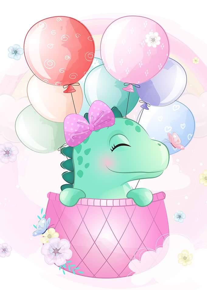 Cute dinosaur