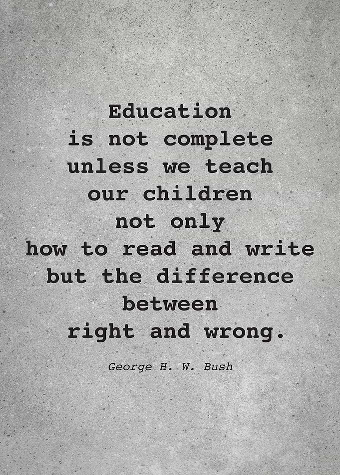 George H W Bush Quote L020