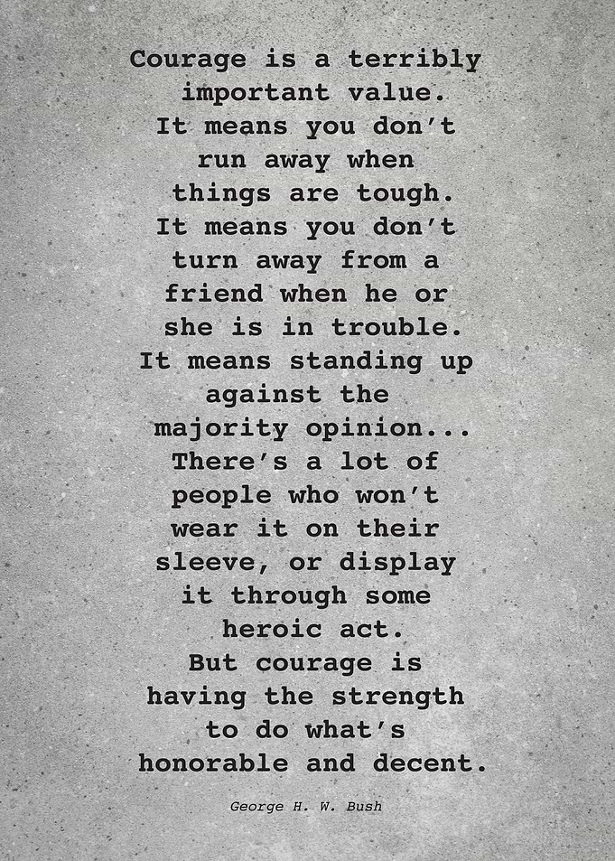 George H W Bush Quote L004