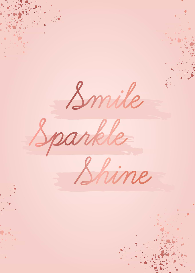 Smile Rose Gold Quotes