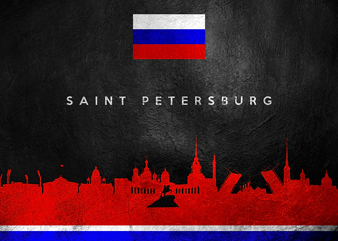 Saint Petersburg Skyline