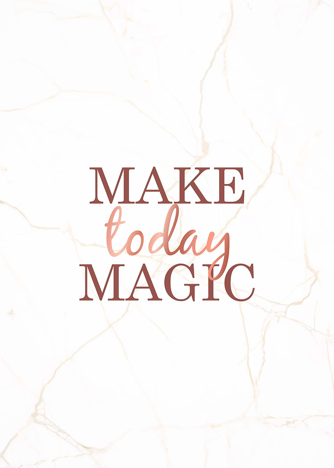 Today Magic Marble Quotes