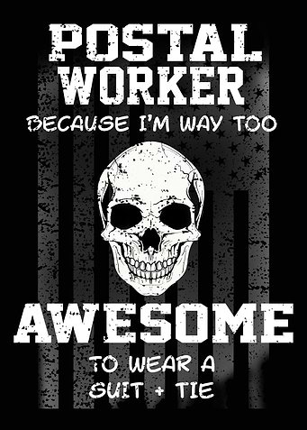 Funny Postal Worker
