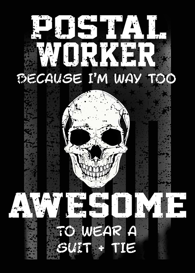 Funny Postal Worker