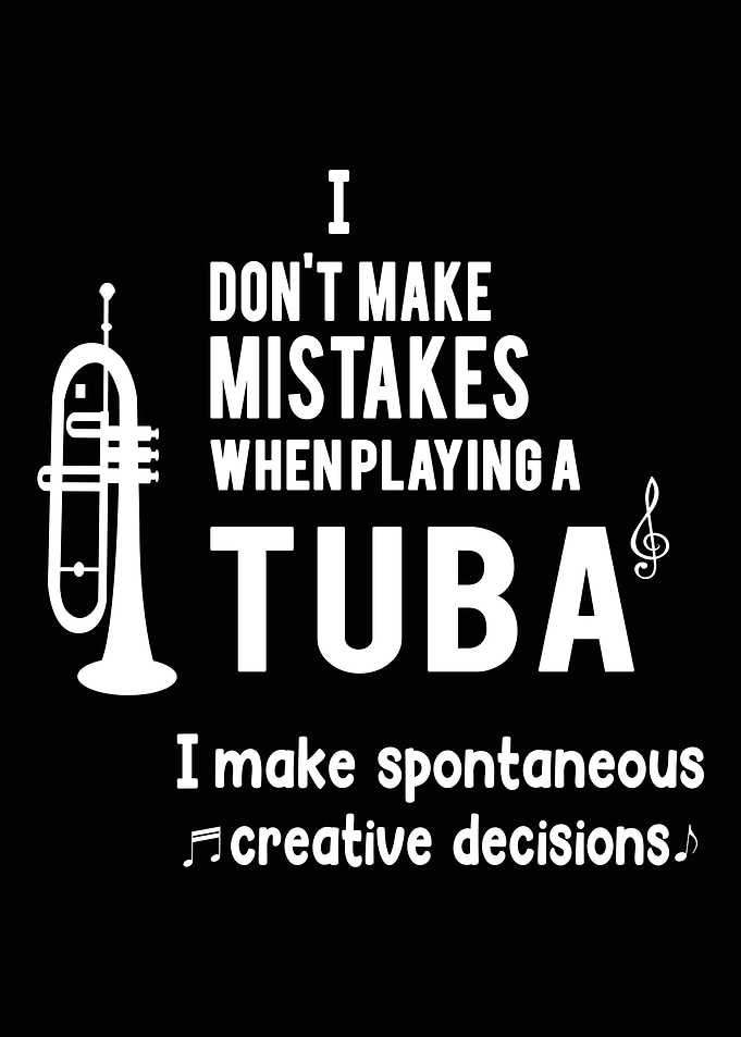 Funny Tuba Player