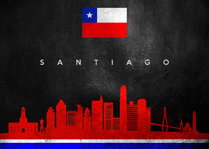Santiago Chile Skyline