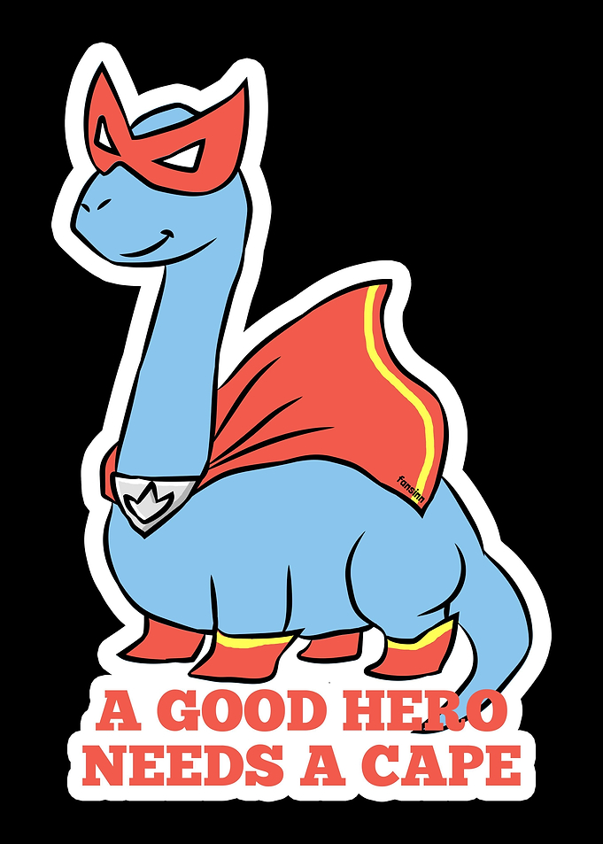 Superhero Brachiosaurus di