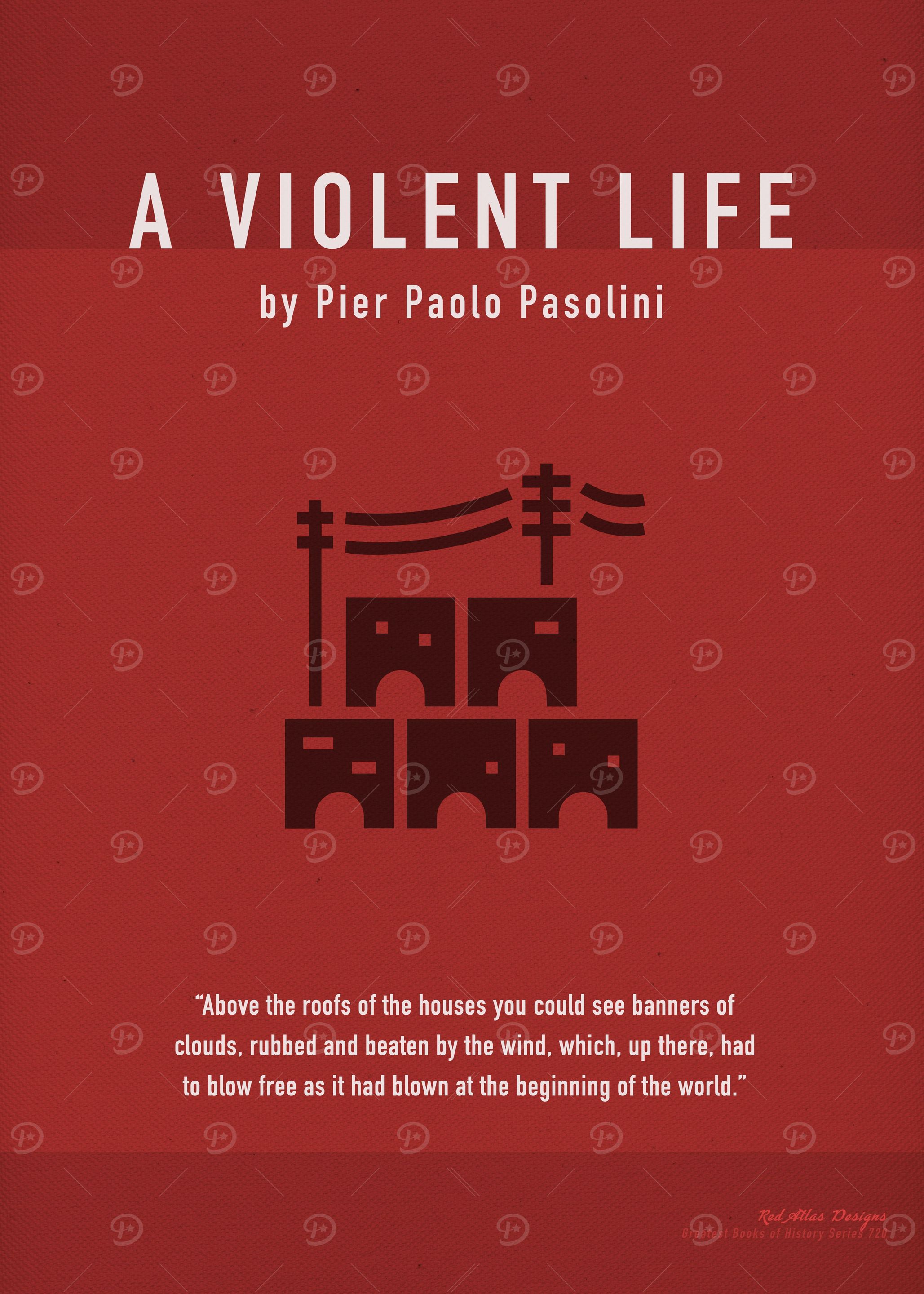A Violent Life Book Art