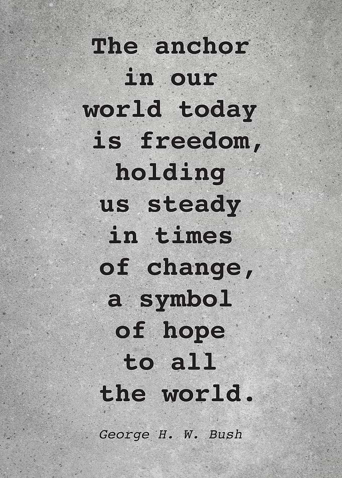 George H W Bush Quote L006
