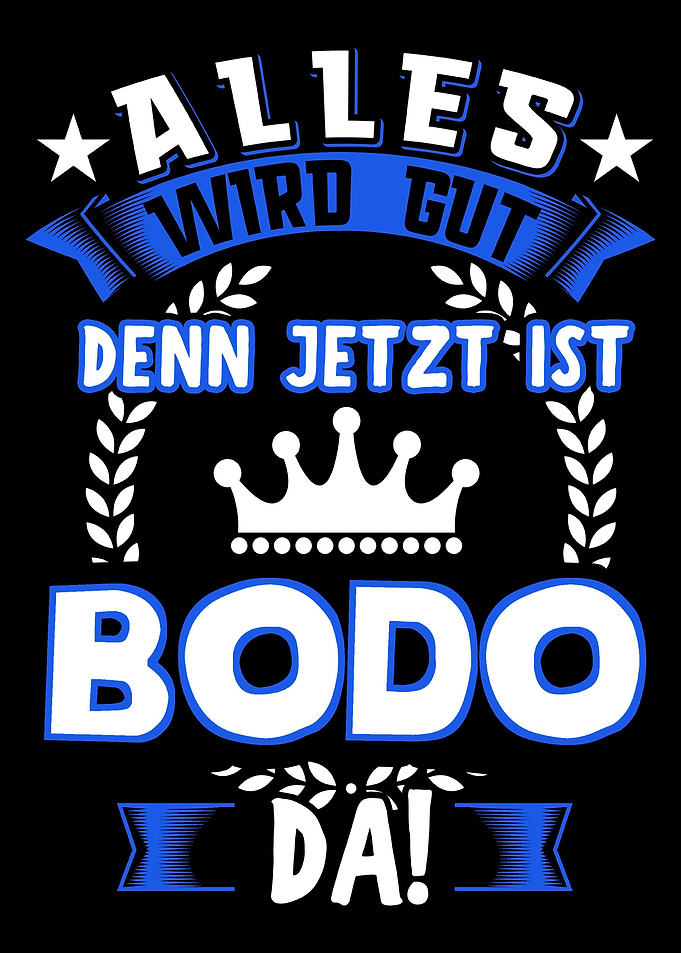 Bodo Name Vorname Geschenk