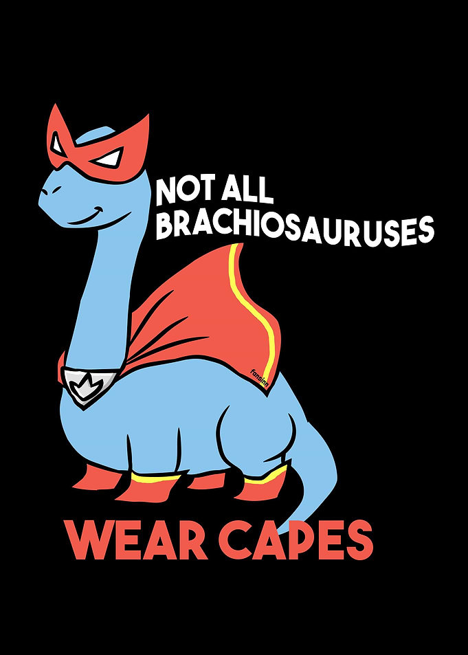 Superhero Brachiosaurus di