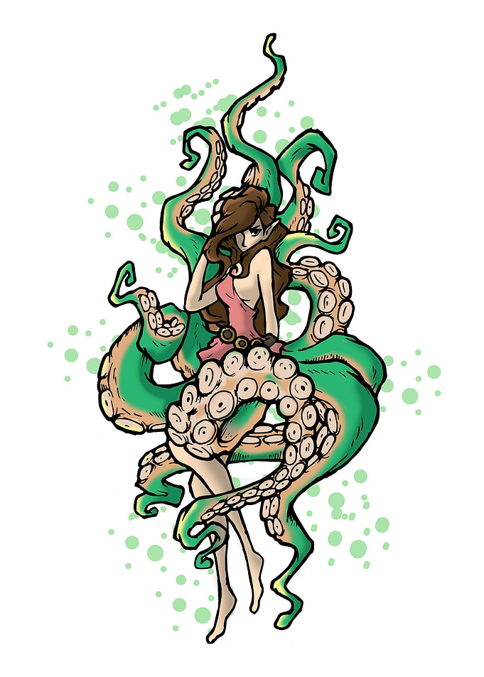 Anime Hentai Tentacle Girl