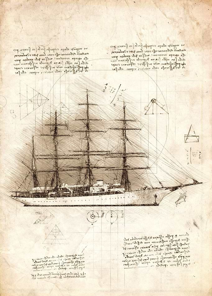 Sailing Ship Side view