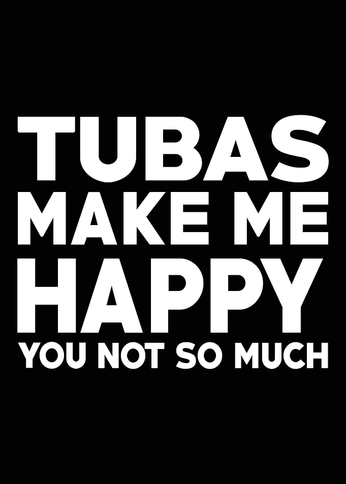 Funny Tuba Player