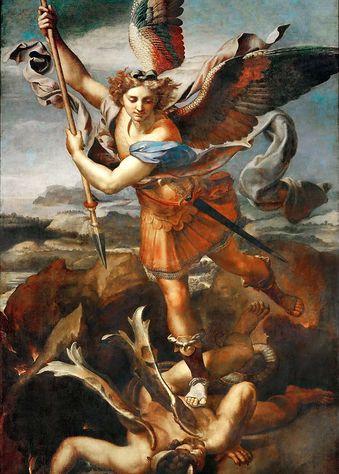 St Michael Vanquish Satan