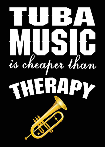 Funny Tuba Player