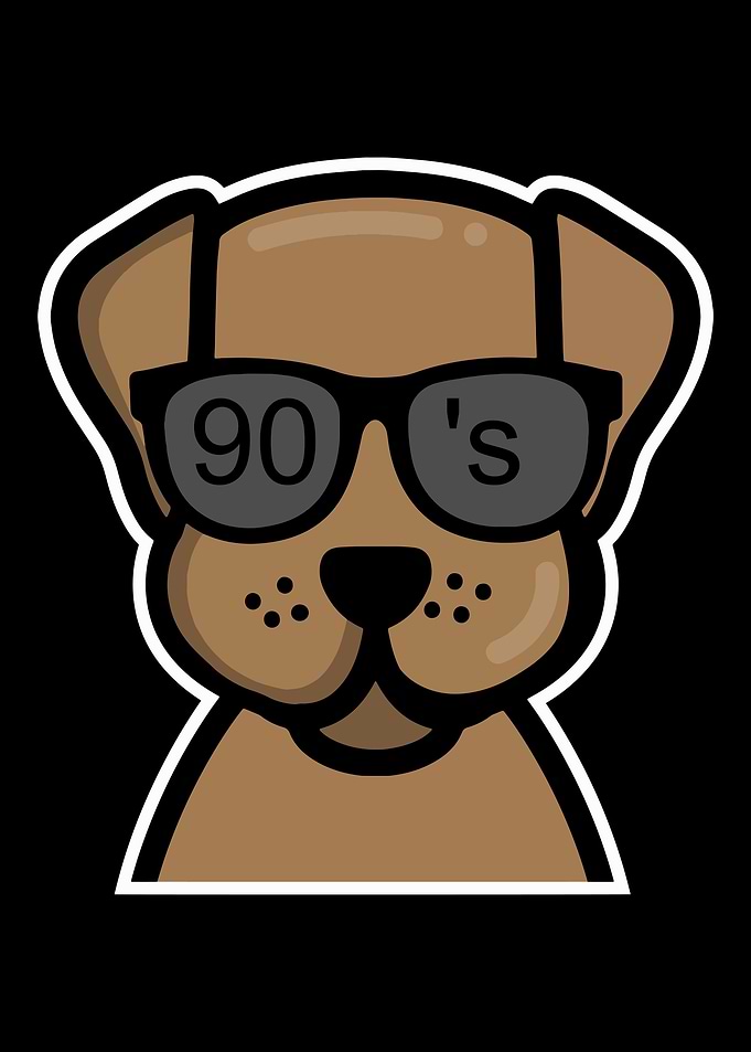 90s Party Animal Dog