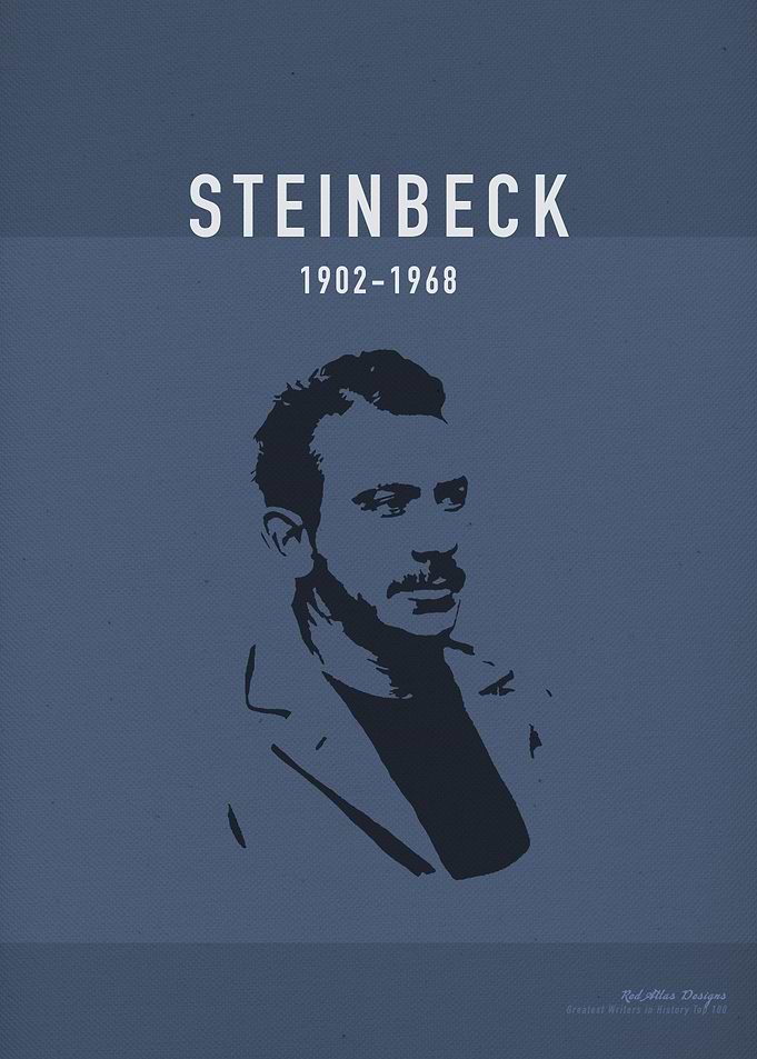 Steinbeck Author Art