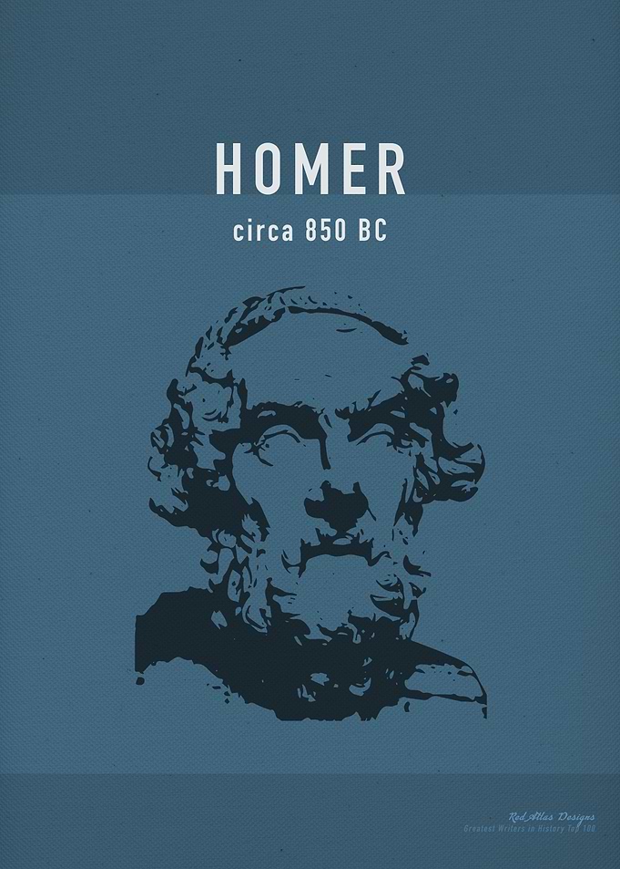 Homer Author Art