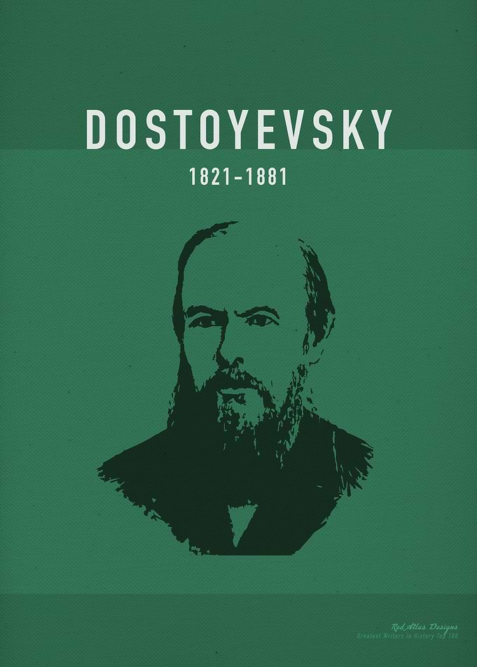 Dostoyevsky Book Art
