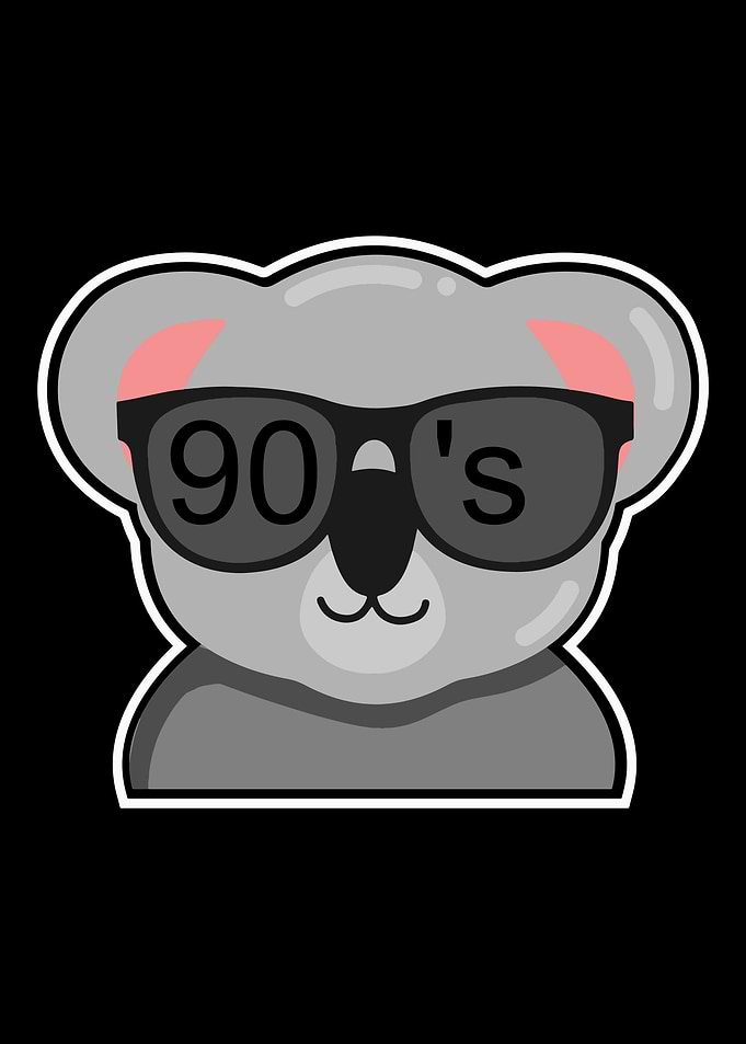 90s Party Animal Koala