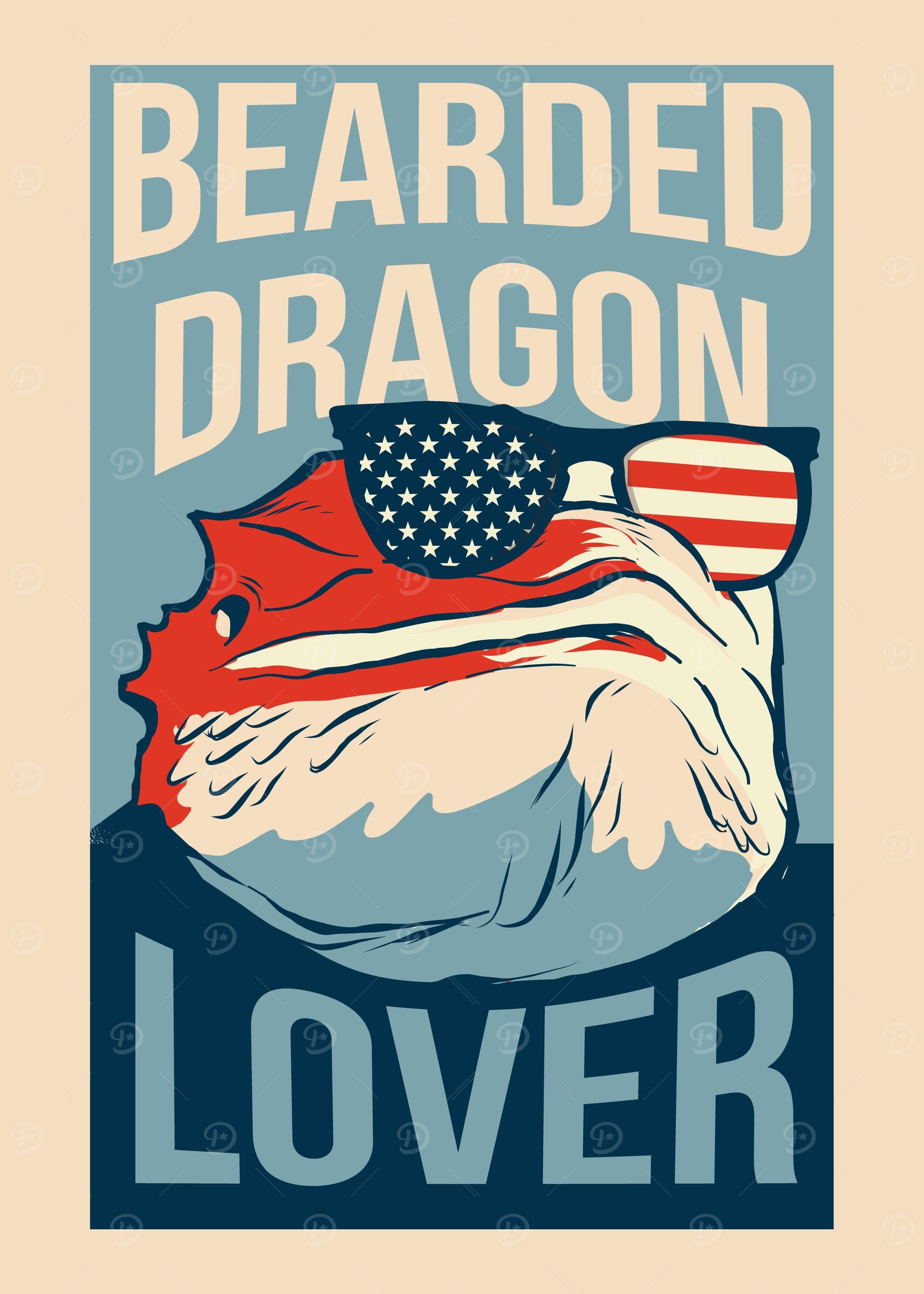 Dragon Lover America flag