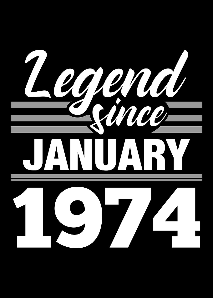 Legend Since January 1974