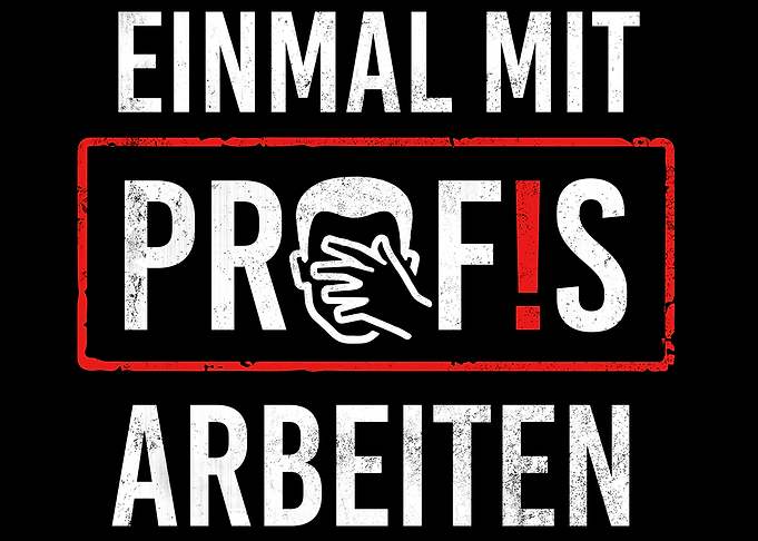 Einmal mit Profis arbeiten