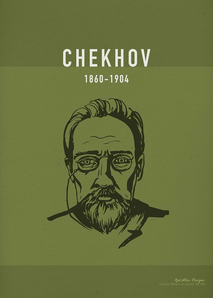 Chekhov Author Art