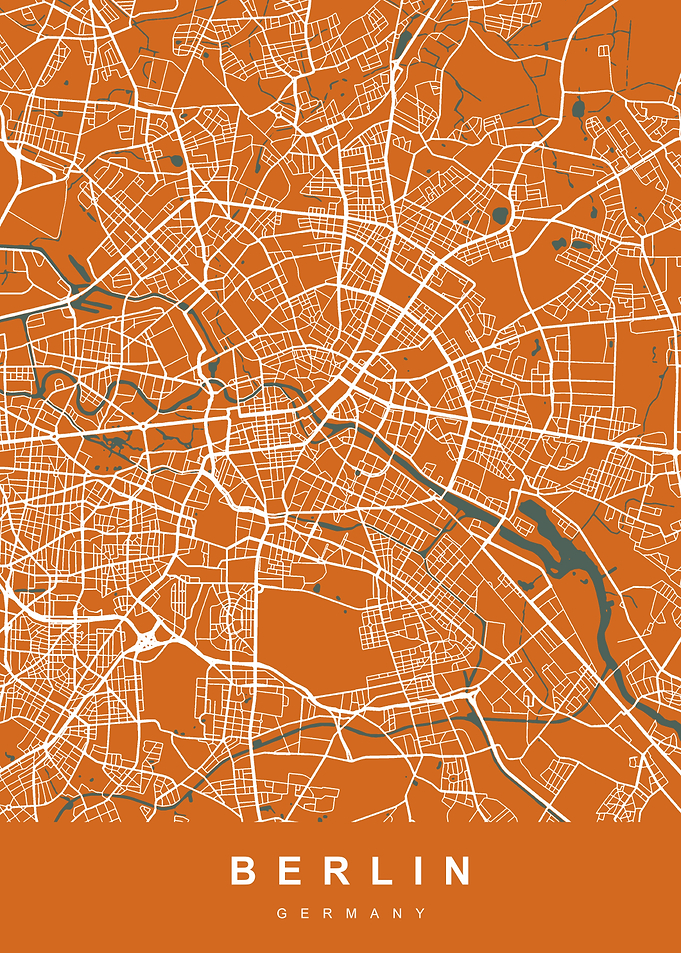 Map Berlin Germany