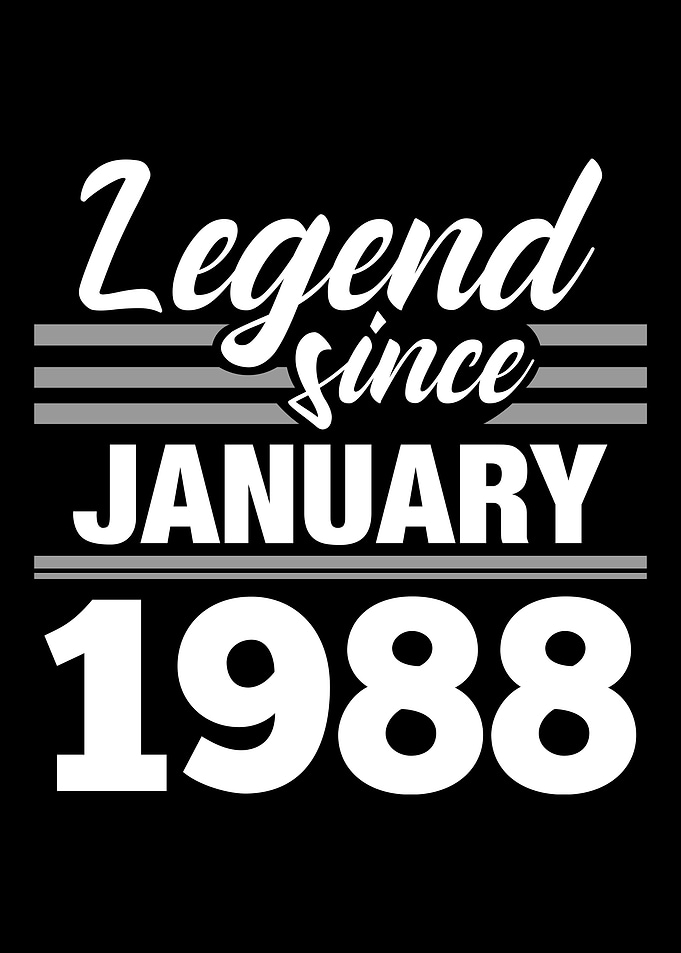Legend Since January 1988