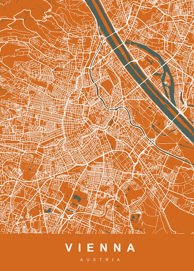 Map Vienna Austria