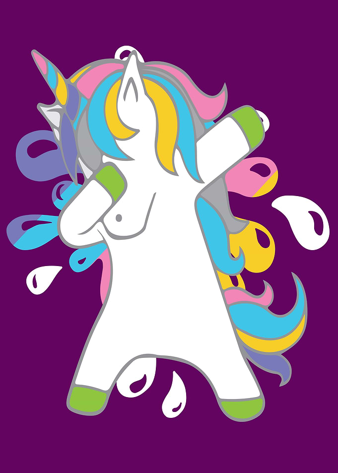 Dabbing Unicorn