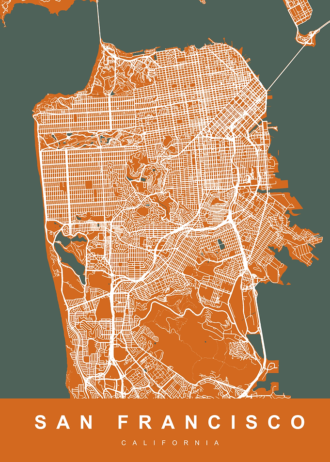 Map San Francisco US