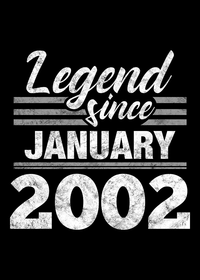 Legend Since January 2002