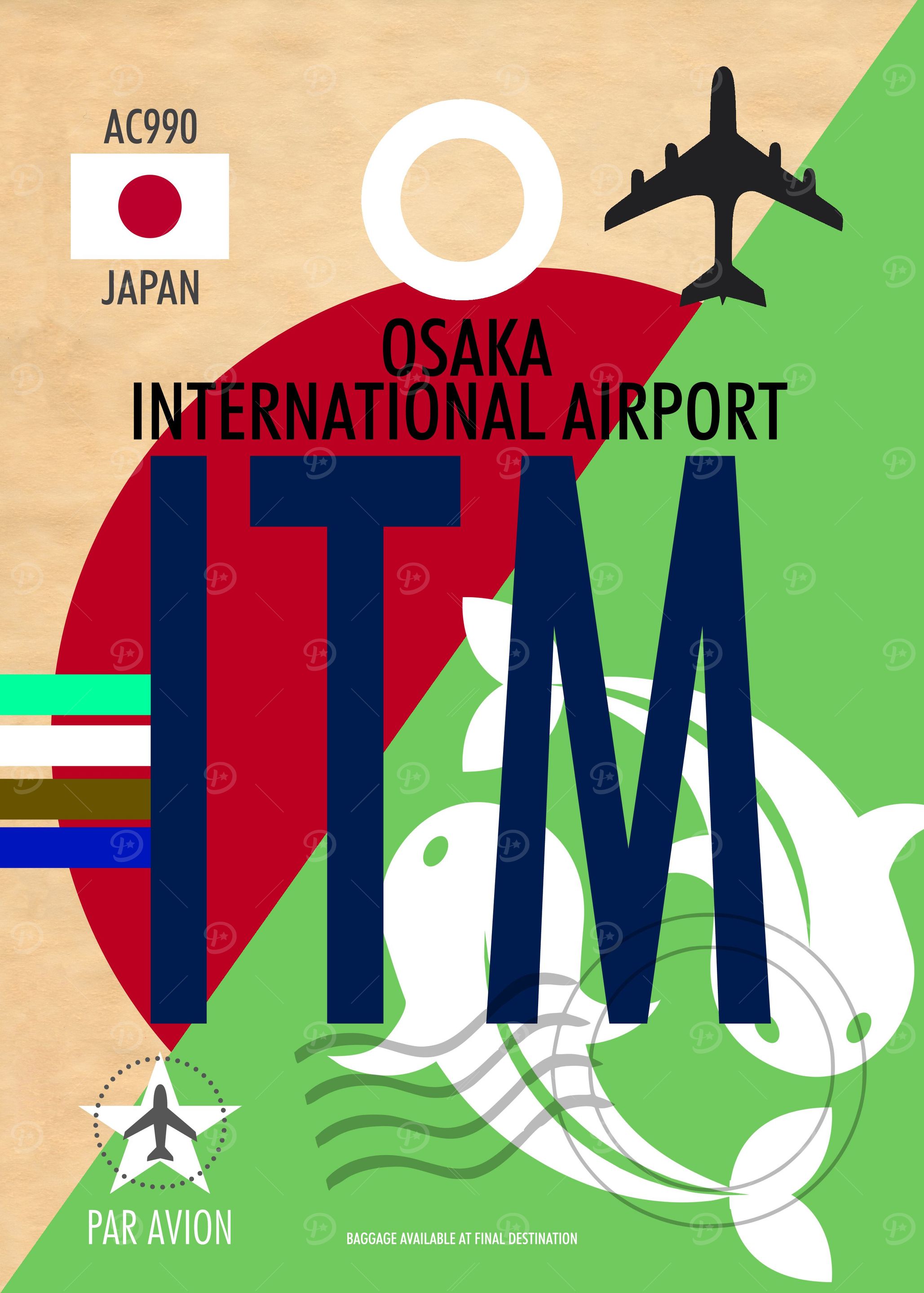 JAPAN OSAKA AIRPORT ITM