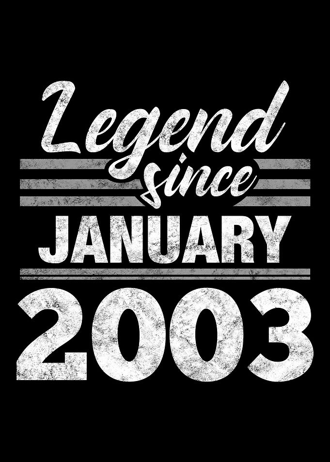 Legend Since January 2003