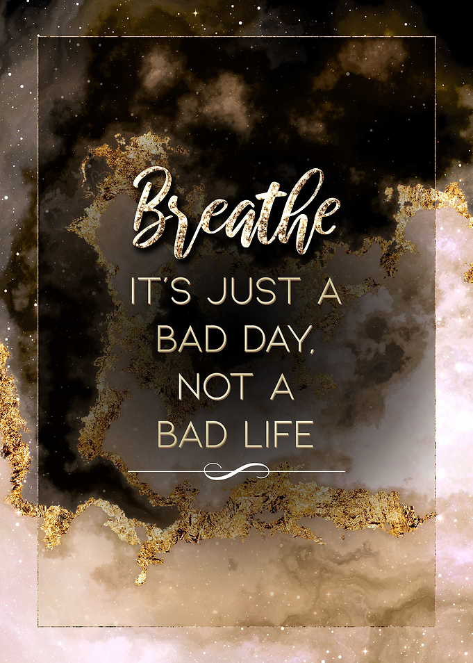 Breathe Motivational Quote